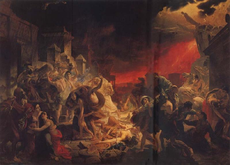 Karl Briullov The Last Day of Pompeii Sweden oil painting art